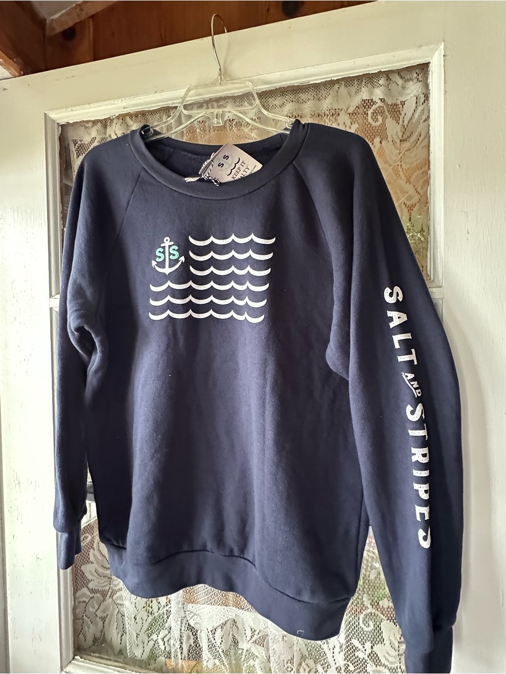 Navy Crewneck Sweatshirt